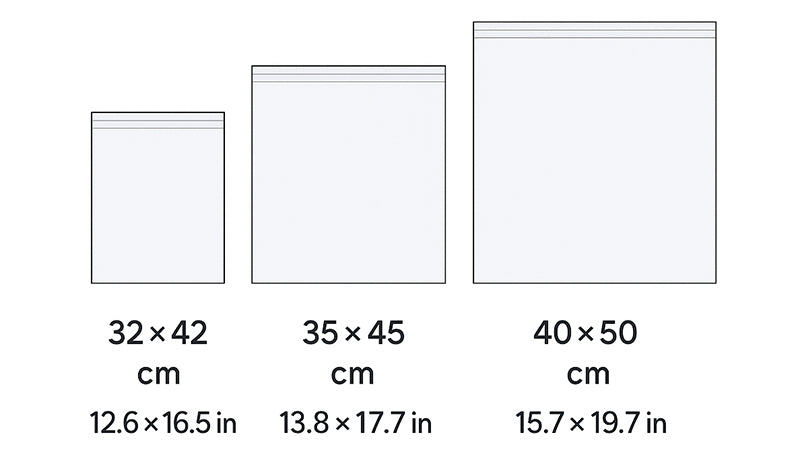 Clear Waterproof Shoe Bag with Zipper – Travel Shoe Storage, Dustproof & Moisture-Resistant