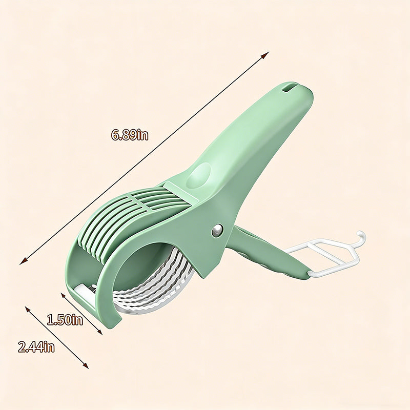 Stainless Steel Vegetable & Fruit Slicer – Multi-Purpose Kitchen Tool