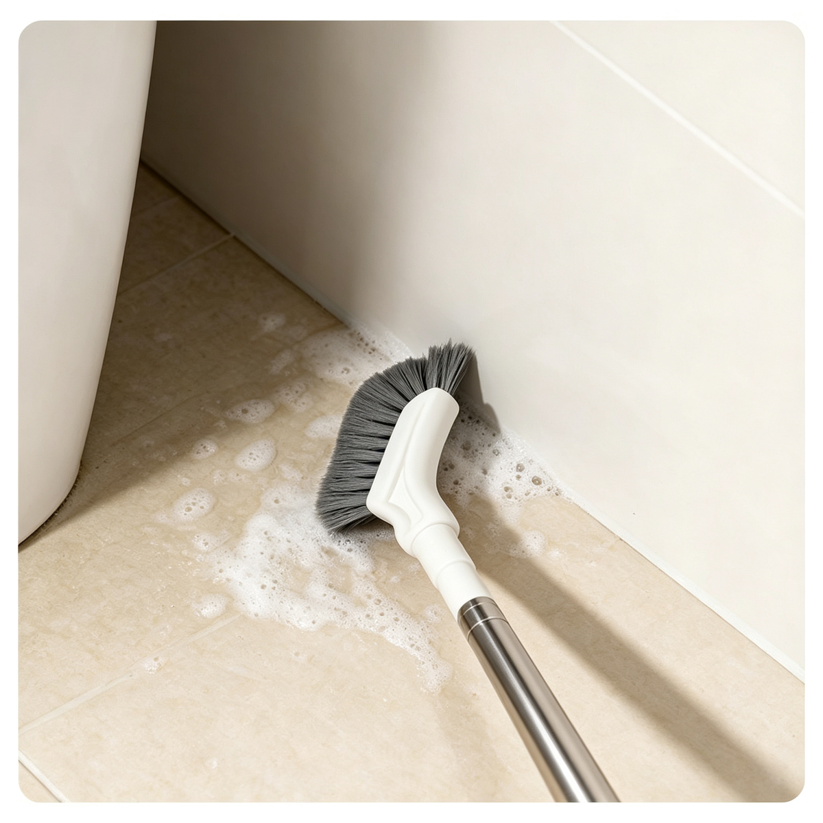 Extendable Crevice Cleaning Brush