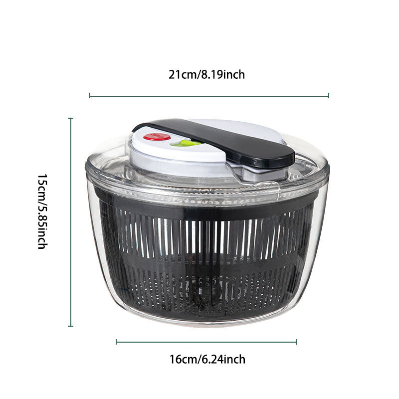 2-in-1 Veggie & Fruit Washer & Spinner – Clean & Dry in Seconds