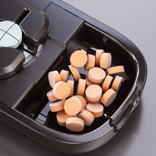 Portable Pill Cutter & Organizer