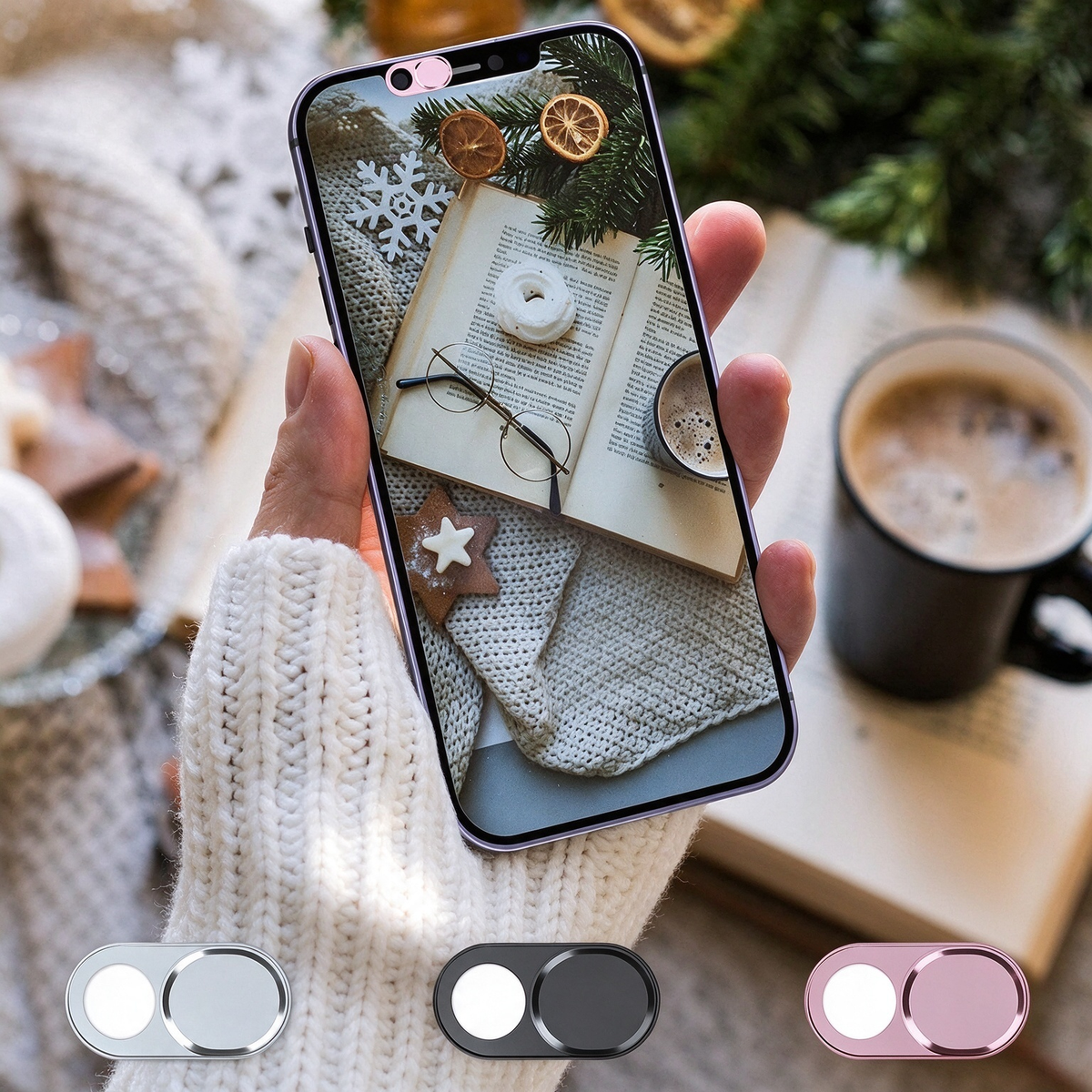 Webcam Privacy Cover(3-Piece Set)