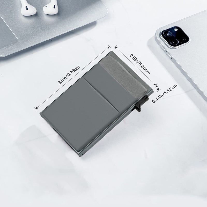 RFID Blocking Pop Up Card Holder Wallet