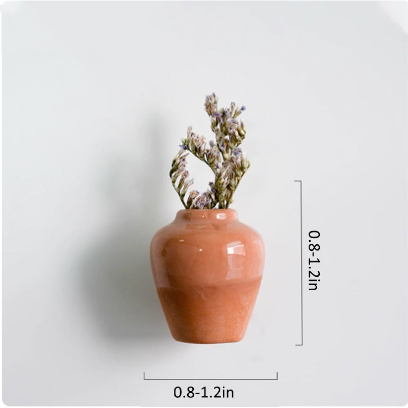 Magnetic Mini Vase for Fridge & Metal Surfaces