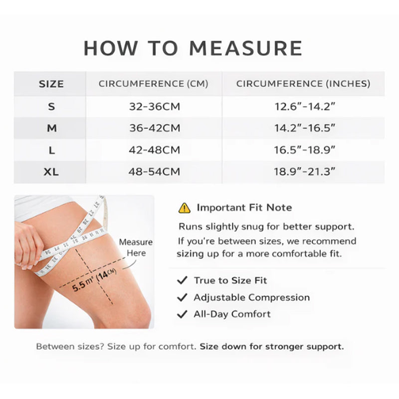 Dial Adjustable Knee Brace with Silicone Cushion Support