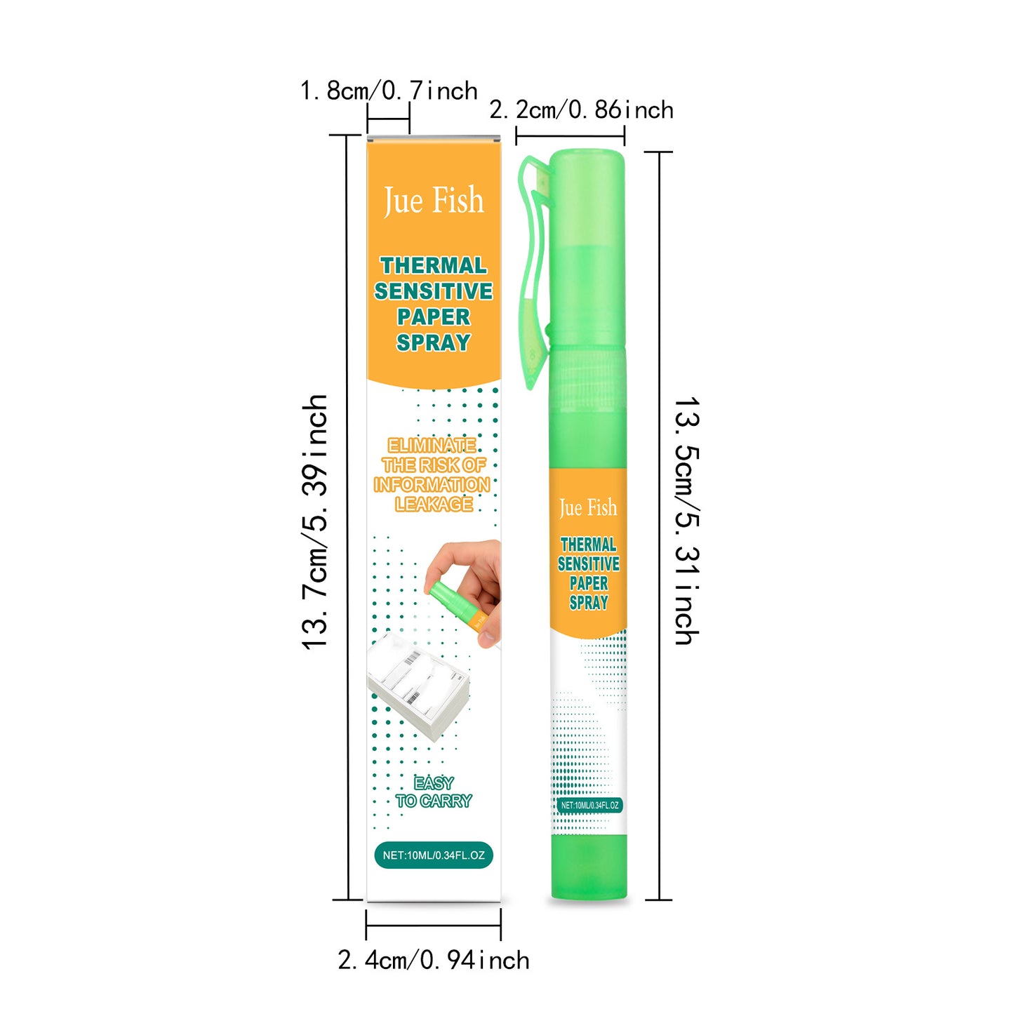 Thermal Paper Privacy Protection Spray
