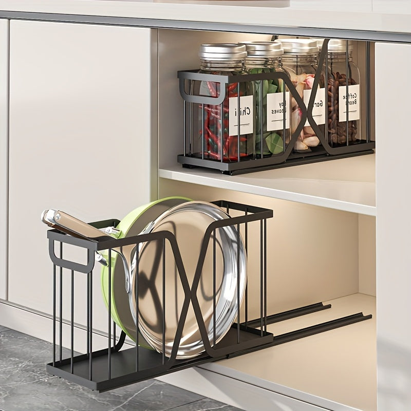 Pull-Out Kitchen Cabinet Organizer