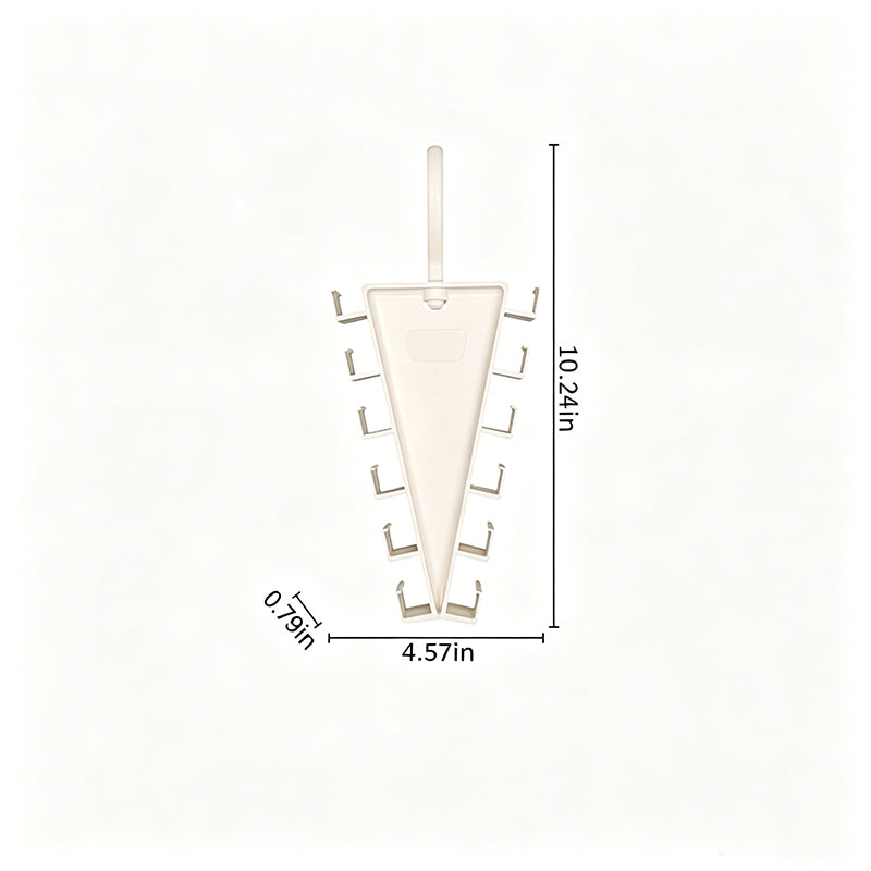 360° Rotating V-Shape Double-Sided 12-Clip Hanger