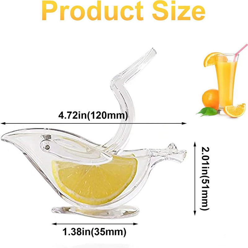 Mini Lemon Press – Handheld Portable Citrus Slicer & Juicer