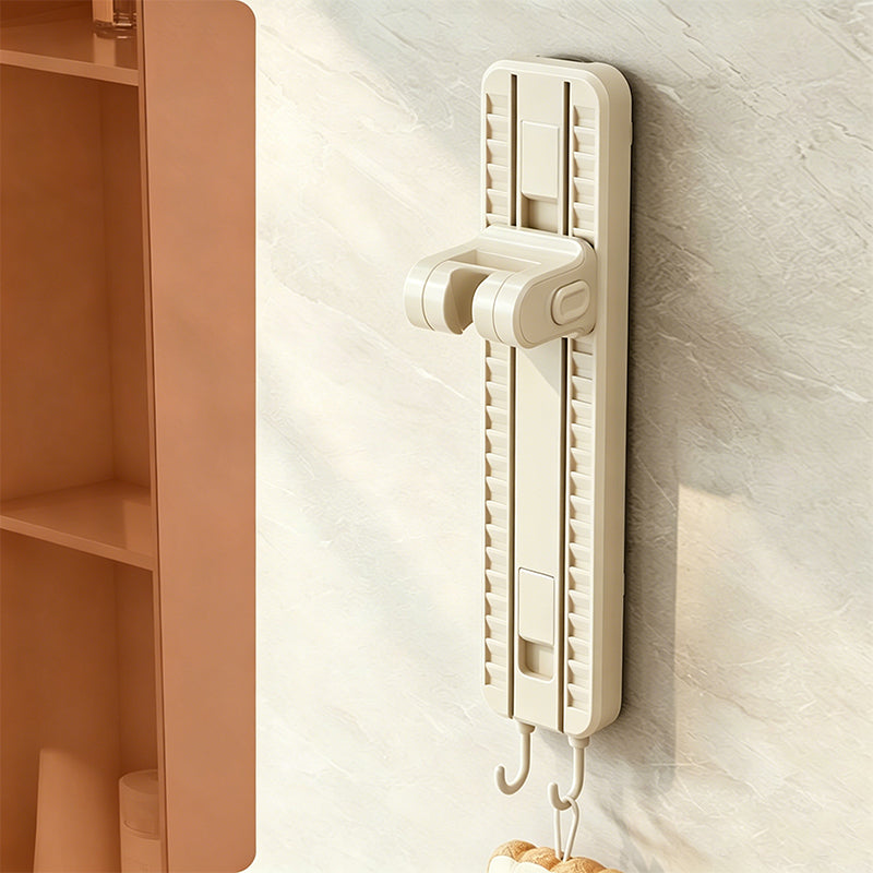 Sliding Track Suction Shower Head Holder – Height Adjustable, Universal Fit & Reusable