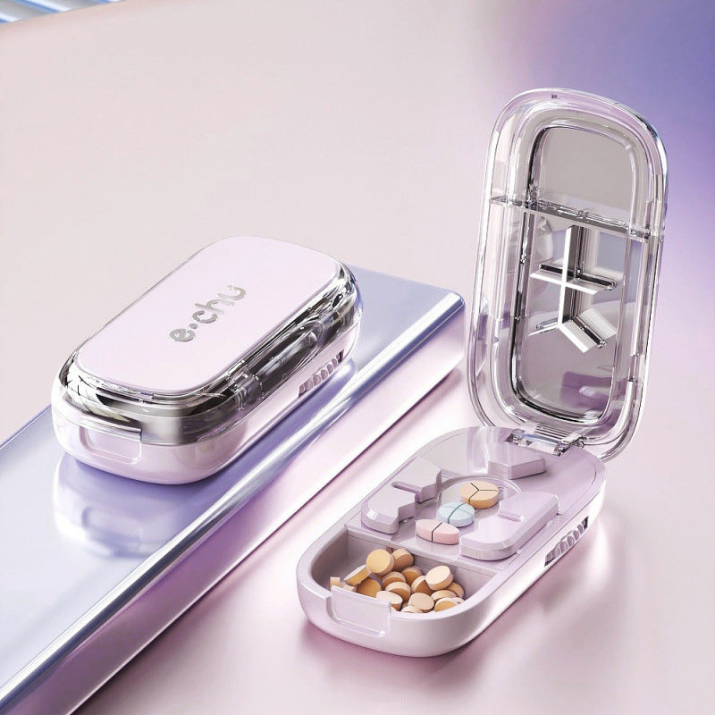 Portable Pill Cutter & Organizer