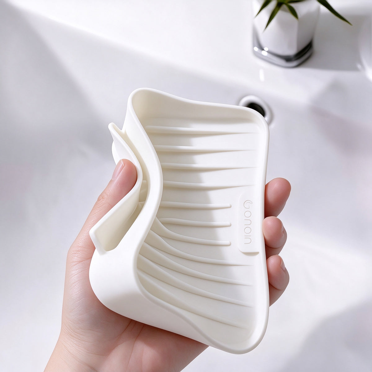 Silicone Draining Soap Dish