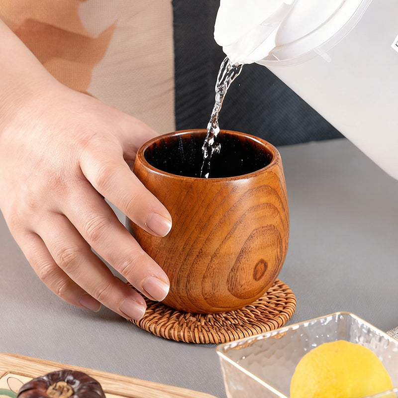 Charred Wood Whiskey Glass