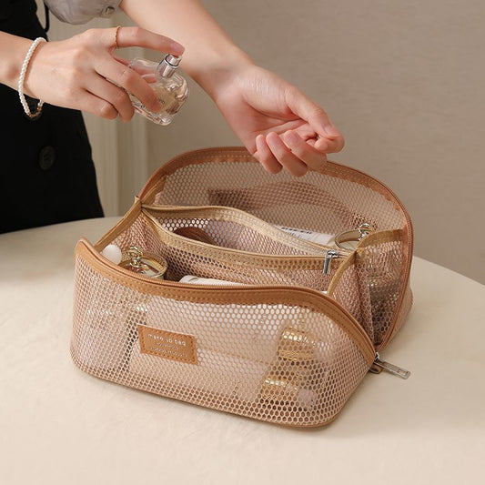 Waterproof Multi-Compartment Cosmetic Travel Bag