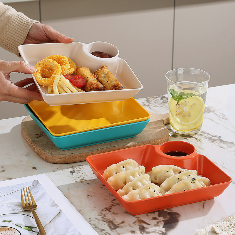 Practical Sauce Divider Plate