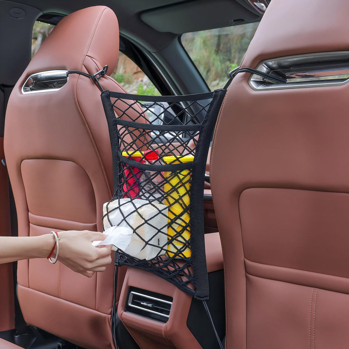 Car Seat Back Storage Organizer