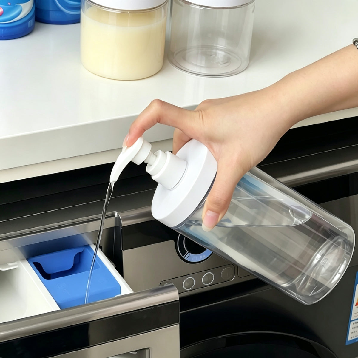 Large-Capacity Squeeze Dispenser Bottle