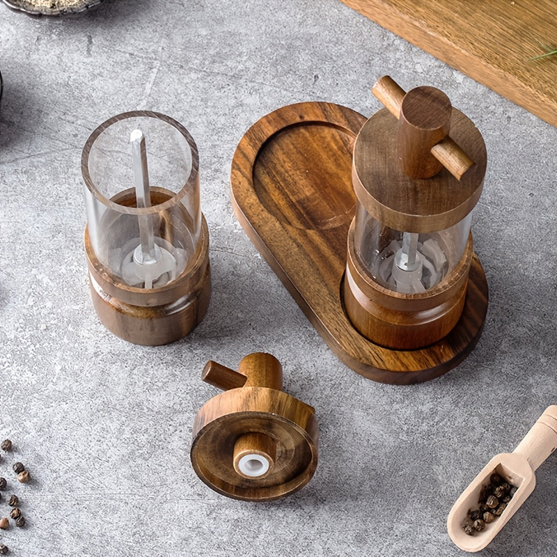 Premium Wooden Pepper Grinder