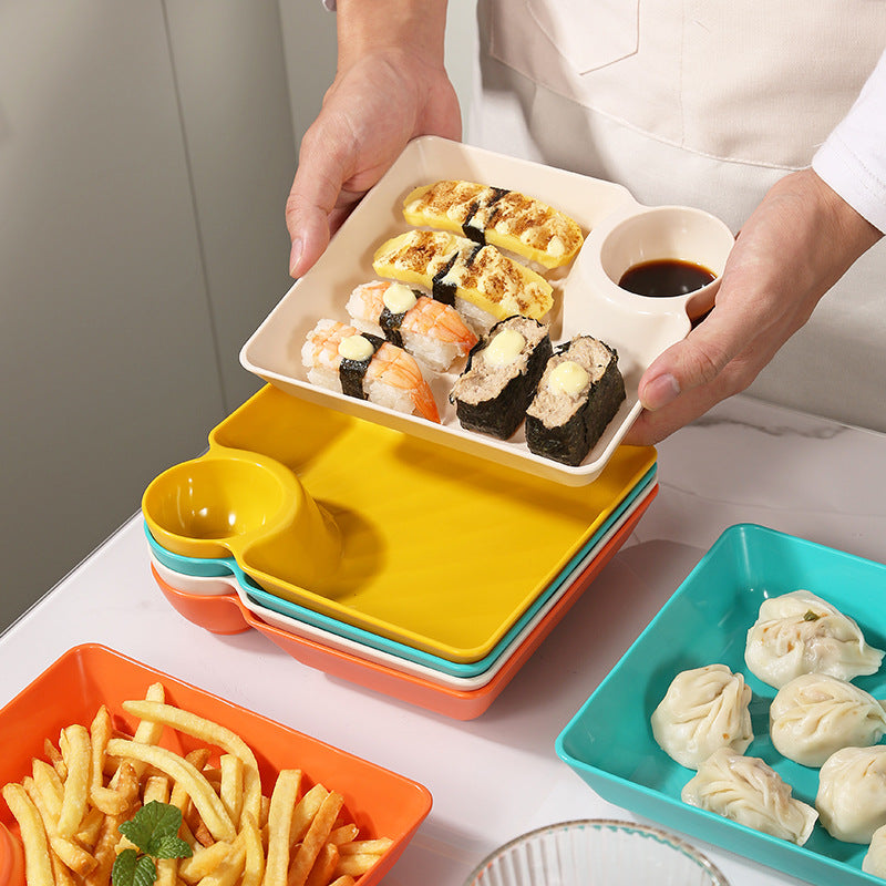 Practical Sauce Divider Plate