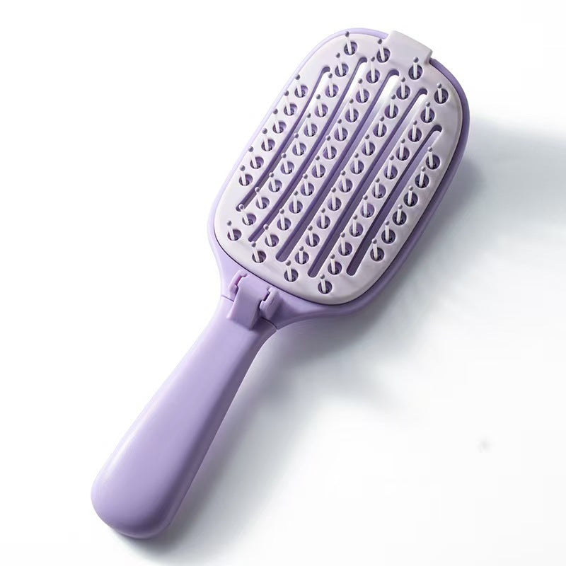 The Smart Foldable Self-Cleaning Hair Brush