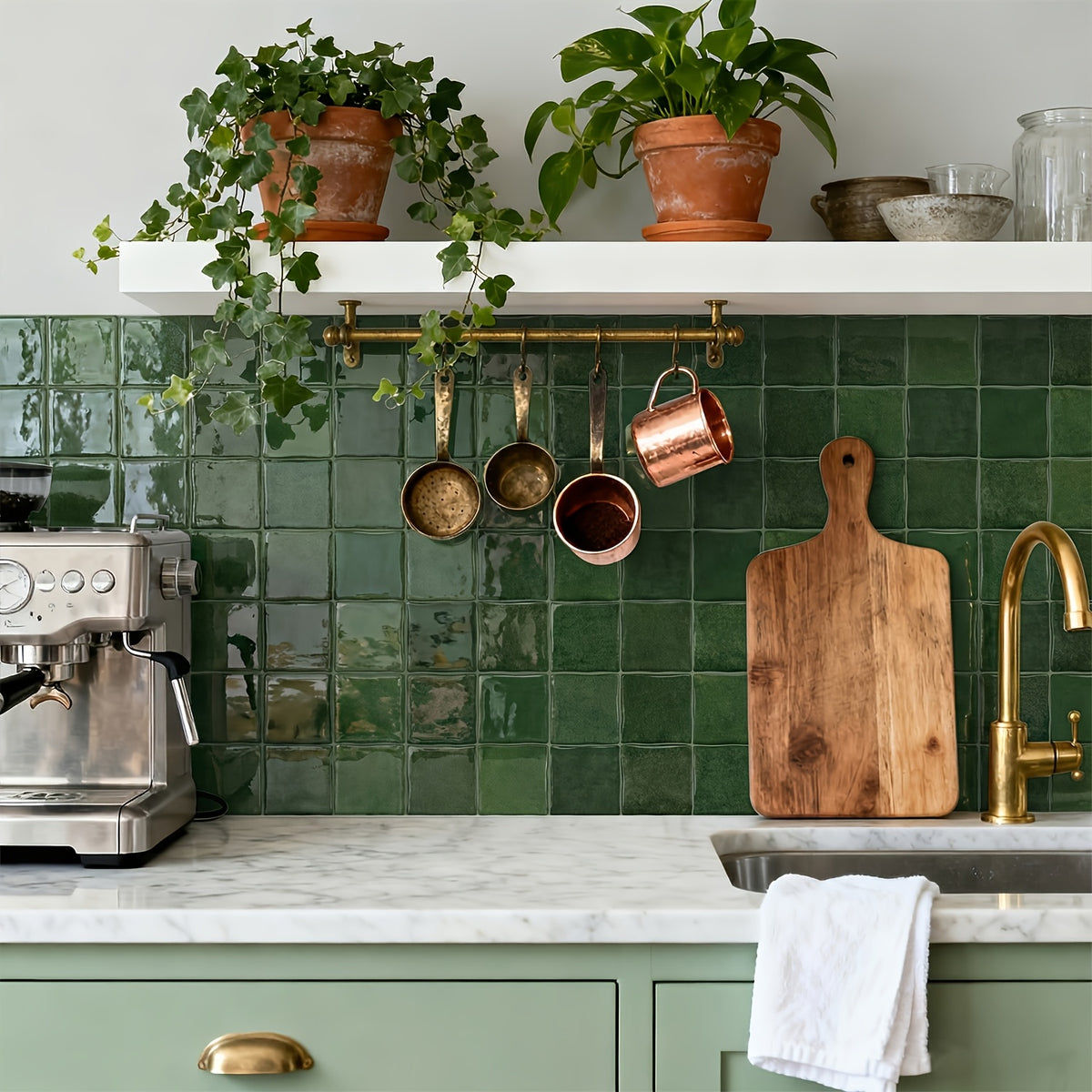 3D Faux Tile Wall Panels for Modern Home Decor