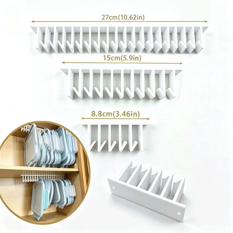 Container Lid Storage Rack