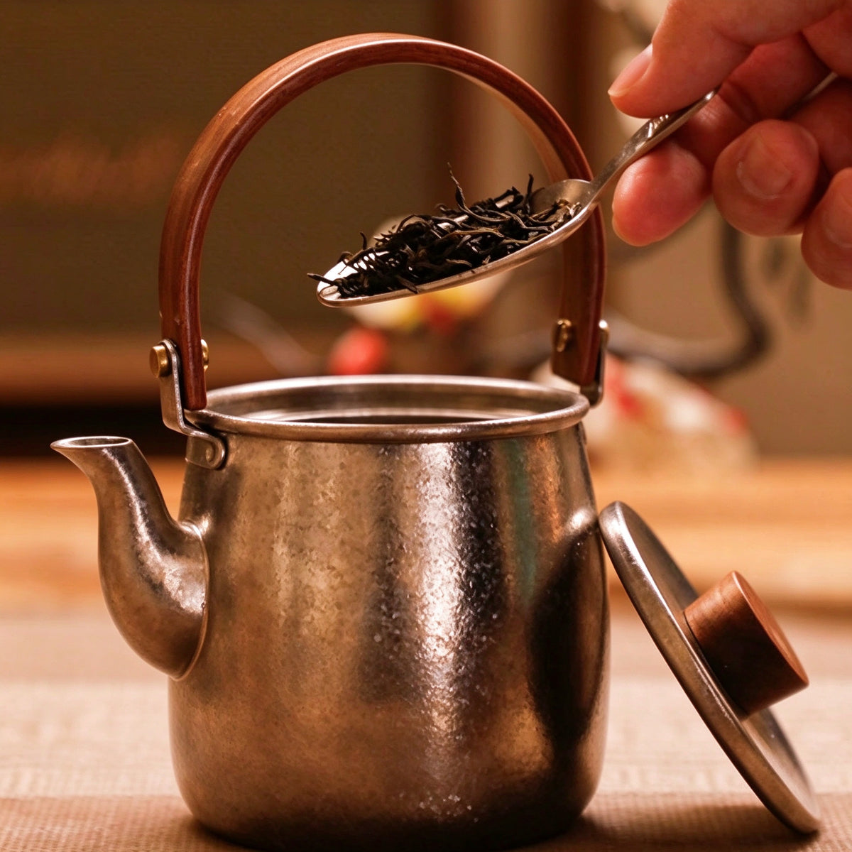 Pure Titanium Antibacterial Tea Spoon