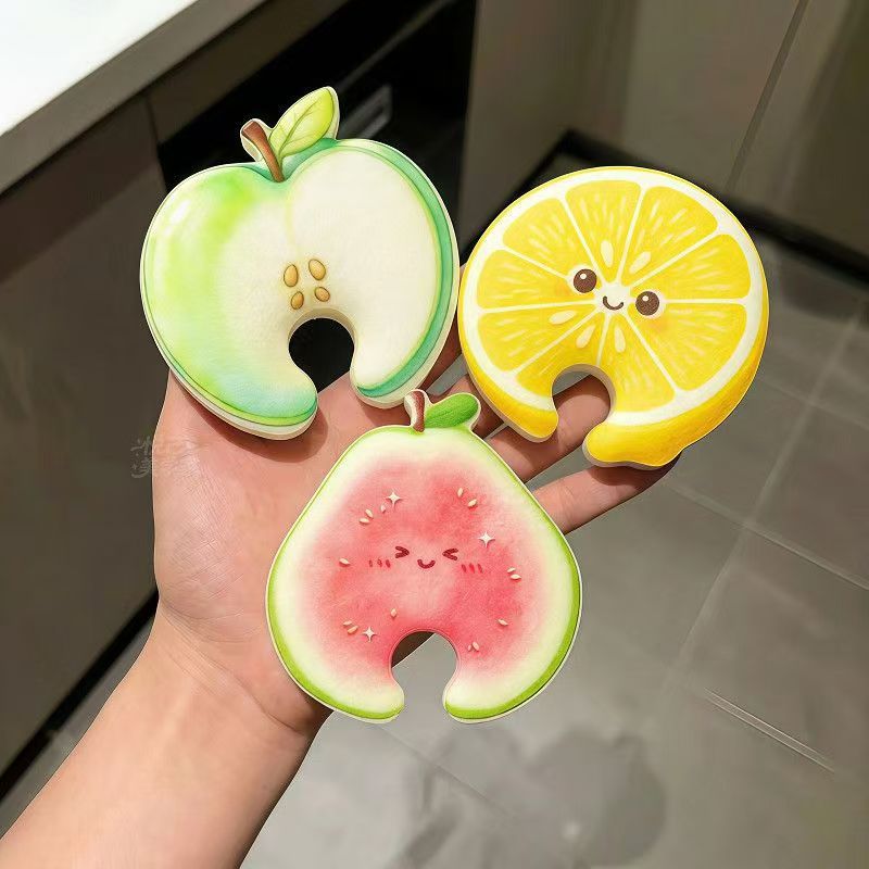 Fruit-Shaped Kitchen Sponge
