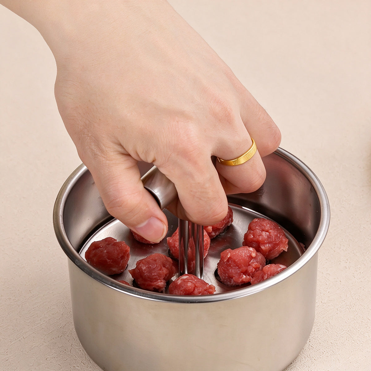 Easy-Squeeze Meatball Maker