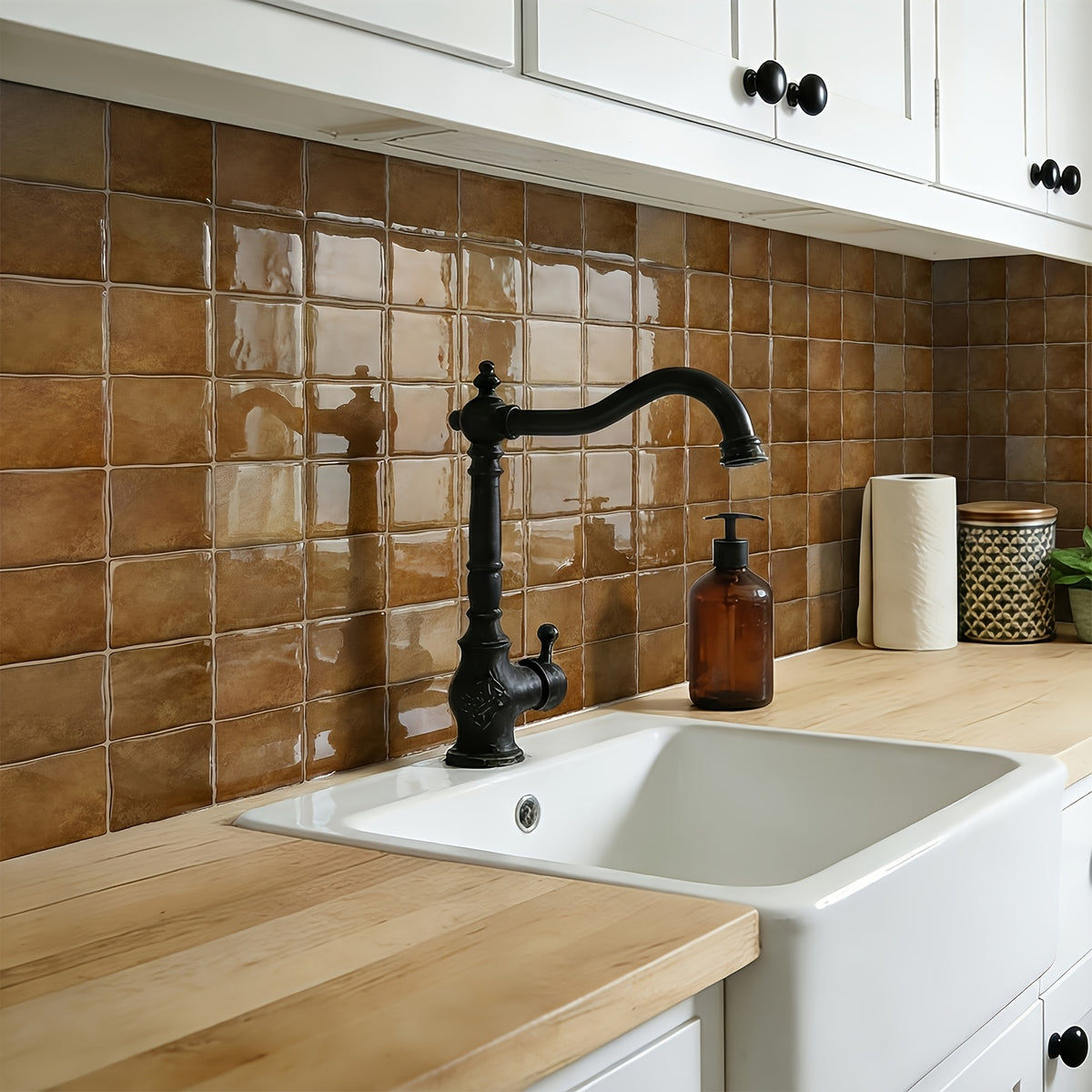 3D Faux Tile Wall Panels for Modern Home Decor