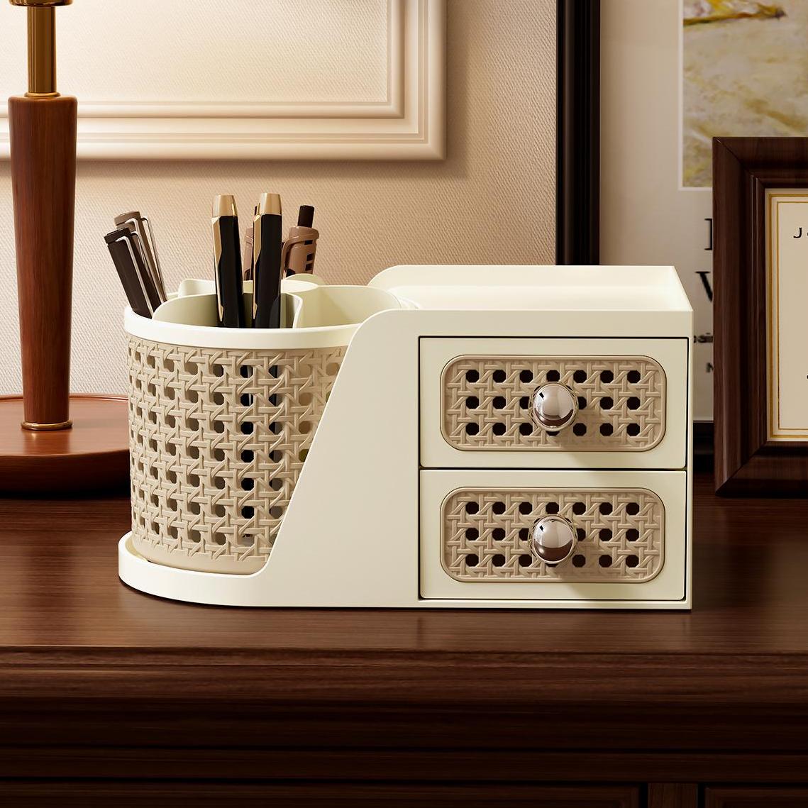 Desktop Tissue Box Holder