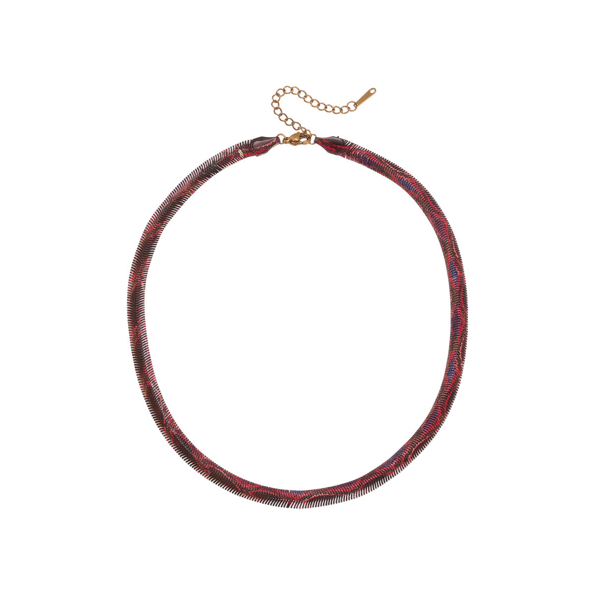 Elegant Snake Pattern Necklace