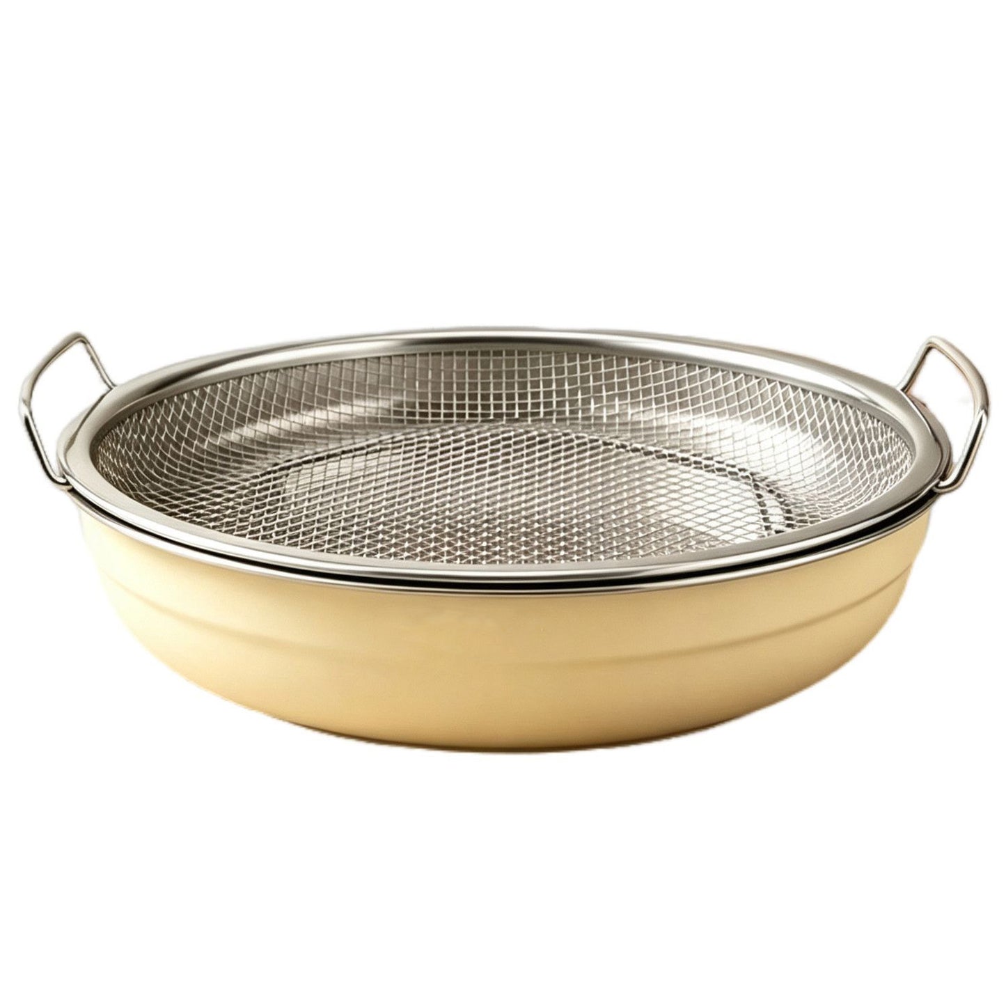 Stainless Steel Oil Draining Bowl