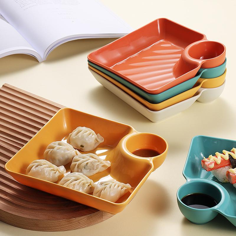 Practical Sauce Divider Plate
