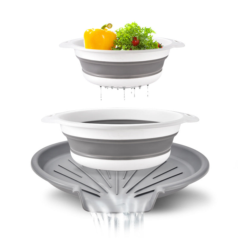 2-in-1 Splash-Proof Heating Cover & Colander