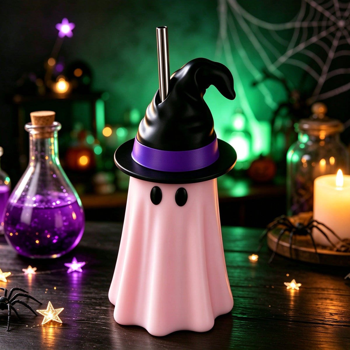 Ghost-Shaped Can Holder for Drinks