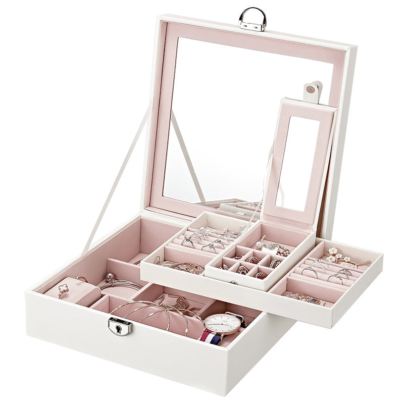 Leather Jewelry Storage Box