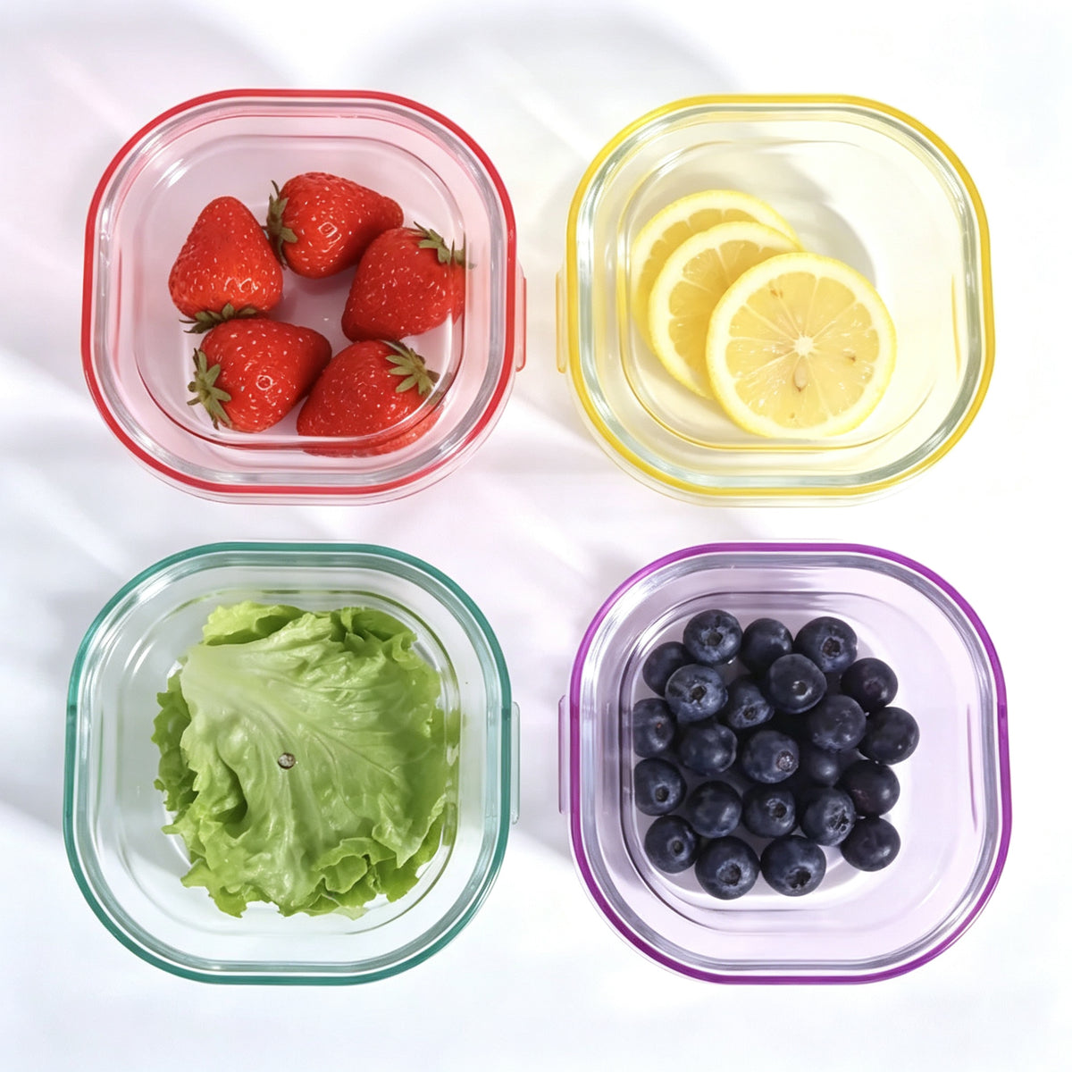 Glass Food Storage Container — 2-Piece Set