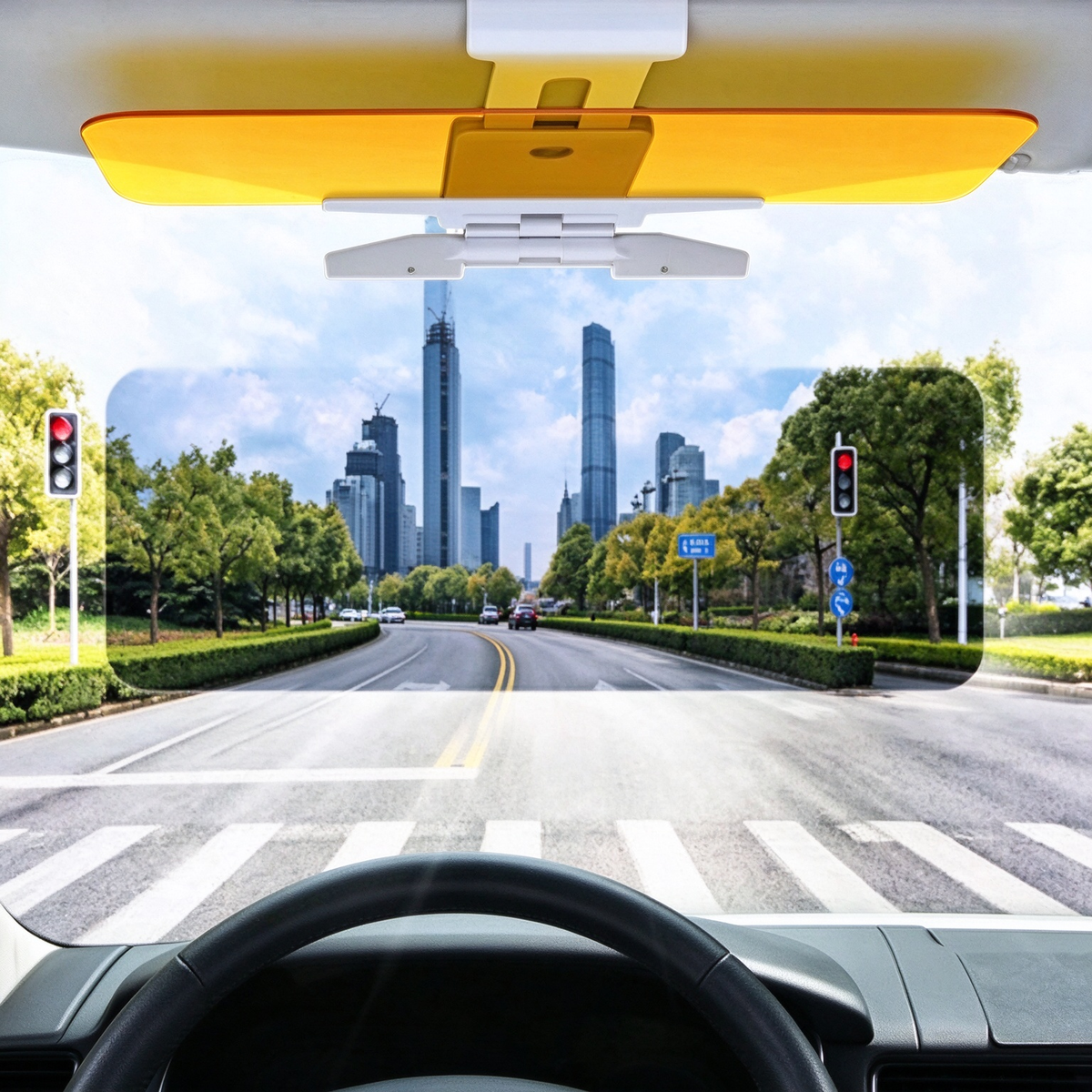 Car Sun Visor Glare Shield
