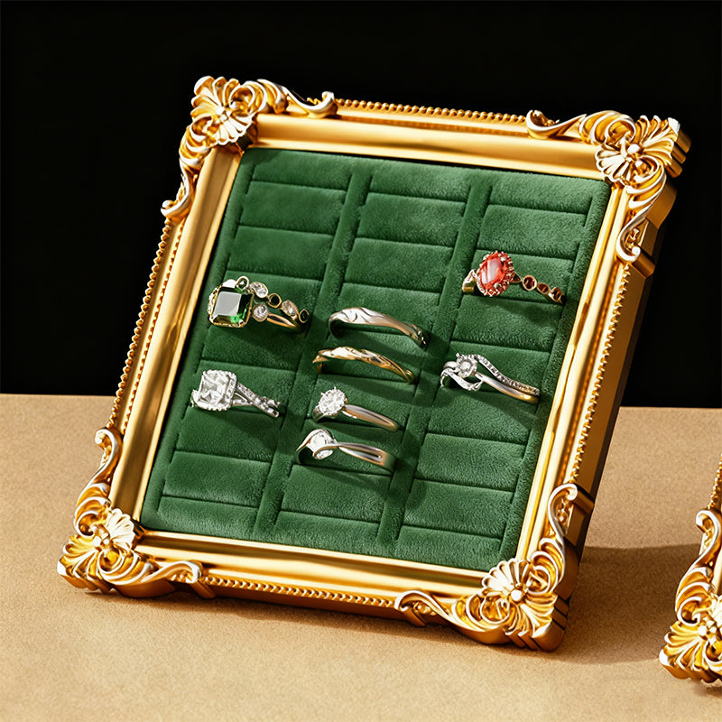 European-Style Jewelry Display Stand for Rings & Earrings