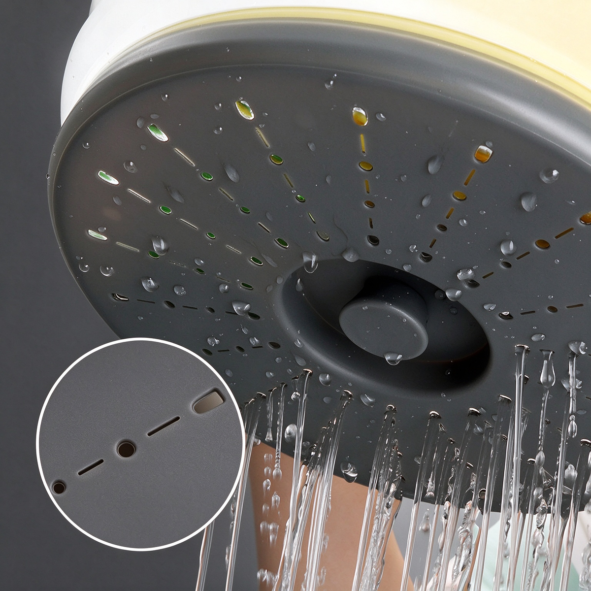 2-in-1 Splash-Proof Heating Cover & Colander