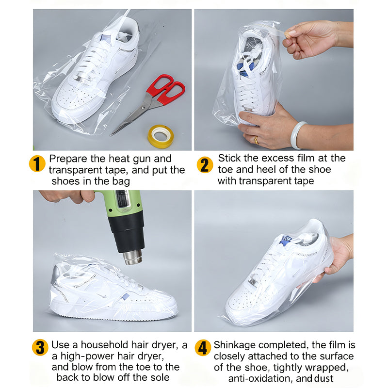 PVC Transparent Heat Shrink Packaging Bags – Durable, Waterproof