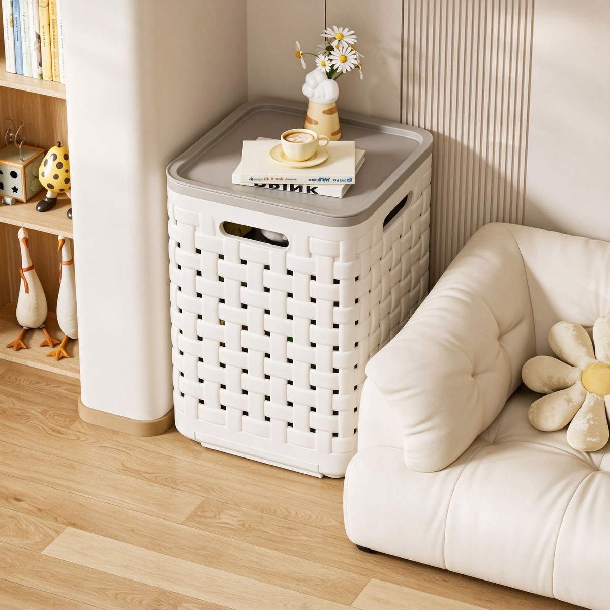 Laundry Hamper Less Clutter  Better Laundry