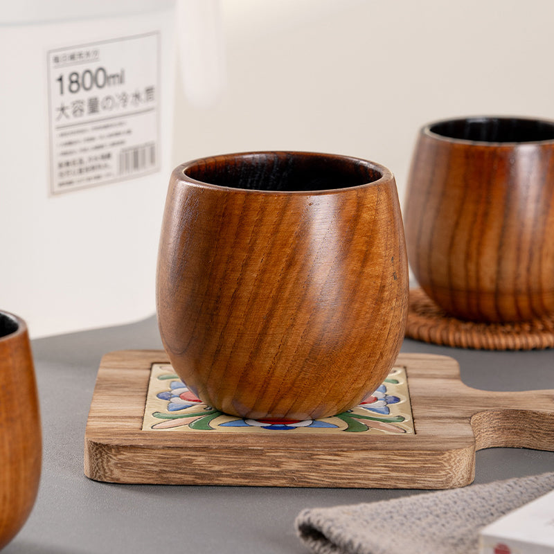 Charred Wood Whiskey Glass