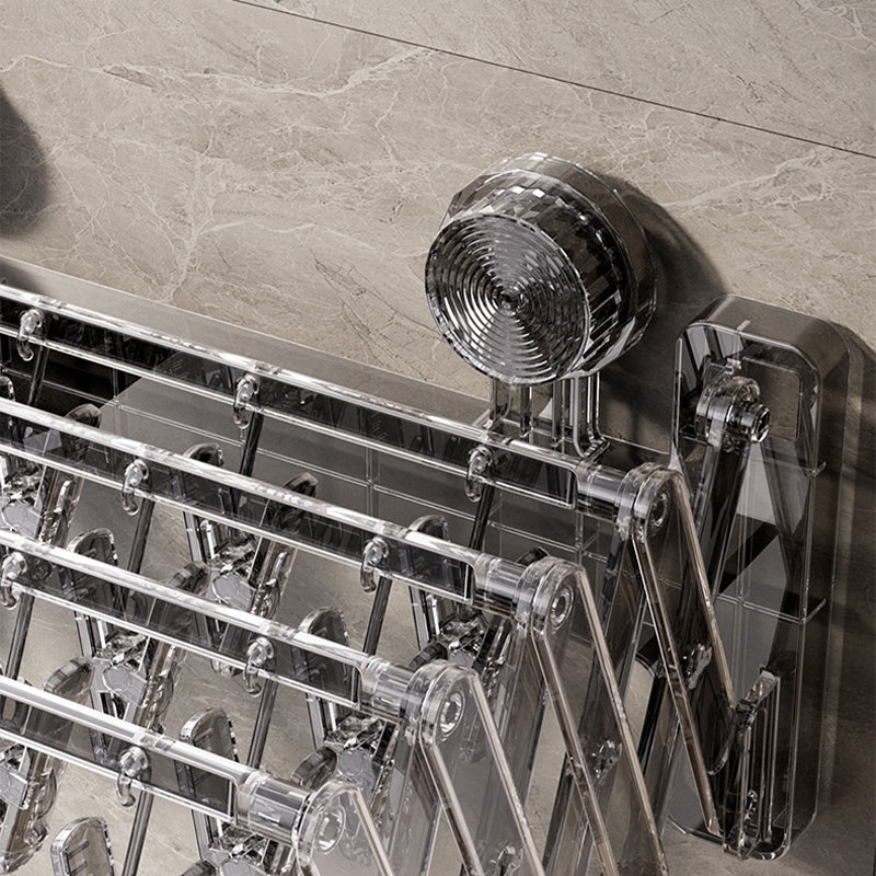 Retractable Vacuum Suction Drying Rack
