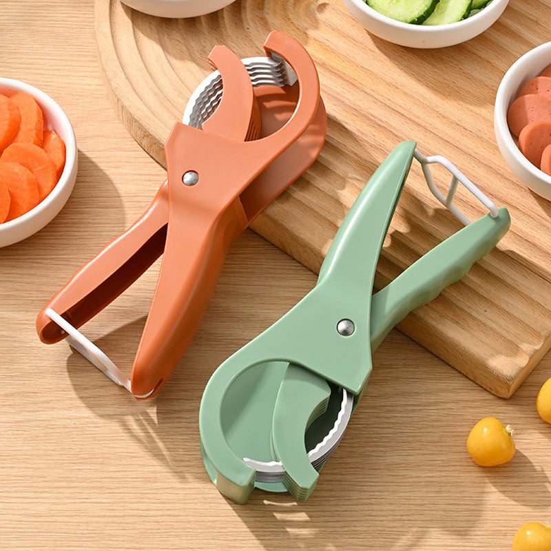 Stainless Steel Vegetable & Fruit Slicer – Multi-Purpose Kitchen Tool