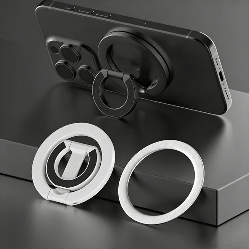 Slim Magnetic Foldable Phone Stand – Universal for All Smartphones