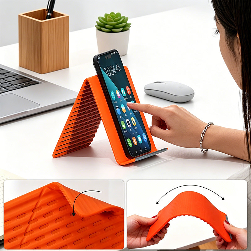 Bendable Portable Silicone Stand Compatible with Multiple Devices