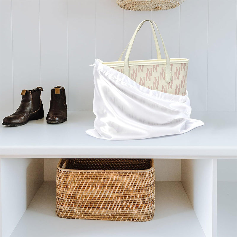 Premium Satin Dust Bag for Handbags with Drawstring Closure