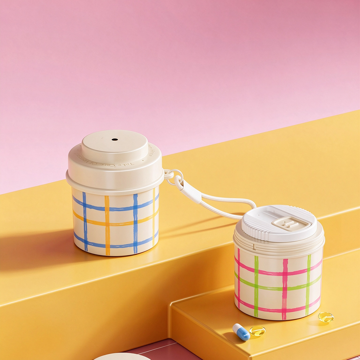 Portable Travel Pill Organizer